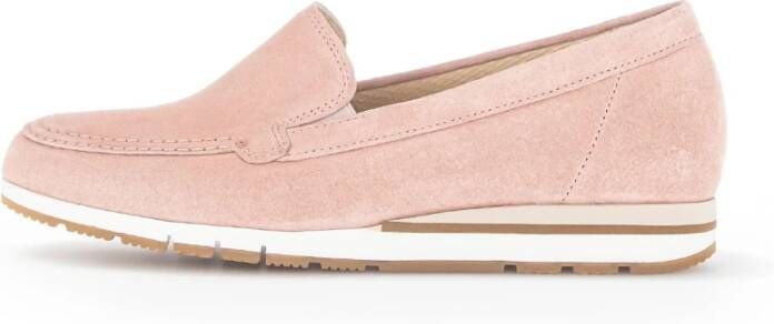 Gabor Comfortabele elastische sluiting loafer Pink Dames