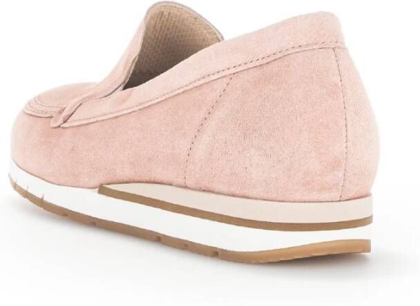 Gabor Comfortabele elastische sluiting loafer Pink Dames