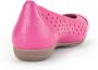 Gabor Comfortabele Leren Ballerina Roze Pink Dames - Thumbnail 5