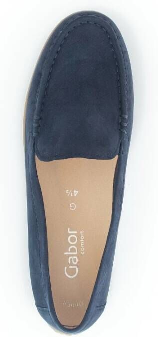 Gabor Comfortabele Loafer voor Dames Blue Dames