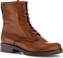 Gabor Comfortabele veterschoenen van glad leer Brown Dames - Thumbnail 3