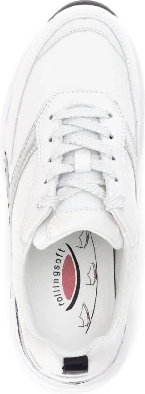 Gabor Comfortabele wandelsneakers collectie White Dames