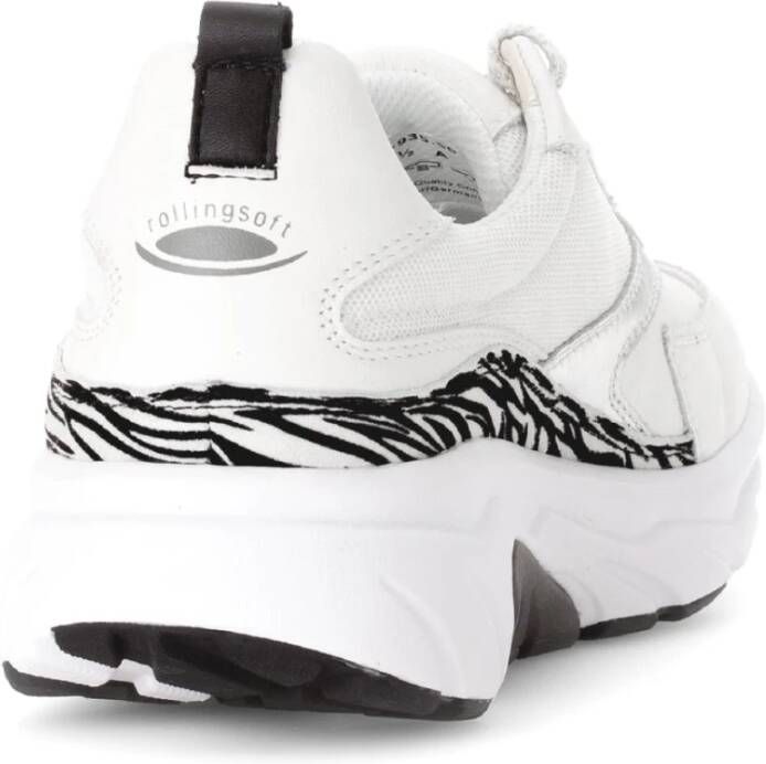 Gabor Comfortabele wandelsneakers collectie White Dames