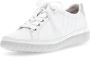 Gabor Comfortabele witleren sneaker met versieringen White Dames - Thumbnail 5