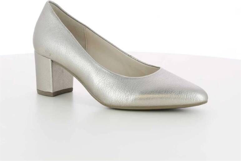 Gabor Dames platina schoenen Gray Dames