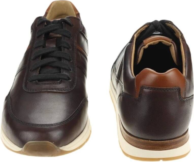 Gabor Eco Leren Sneakers Bruin Brown Heren