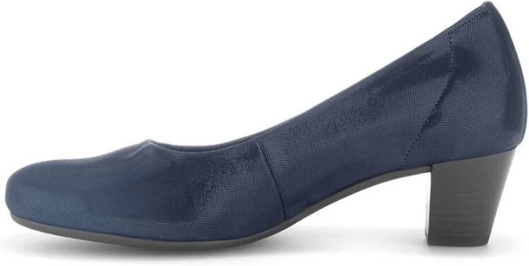 Gabor Elegant Ohio Perl Pumps Blue Dames