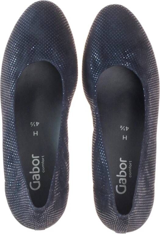 Gabor Elegant Ohio Perl Pumps Blue Dames