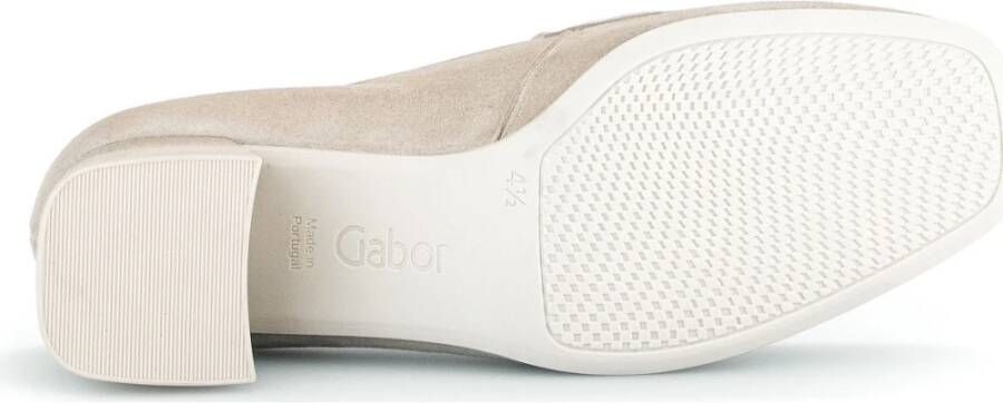 Gabor Elegante Gesloten Formele Zakelijke Schoenen Beige Dames