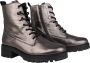 Gabor Elegante leren enkellaars zilver Gray Dames - Thumbnail 3