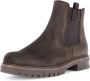 Gabor Suède Chelsea Boot met Metallic Detail Brown Dames - Thumbnail 3