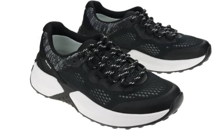 Gabor Flexibele Walking Sneaker Black Dames