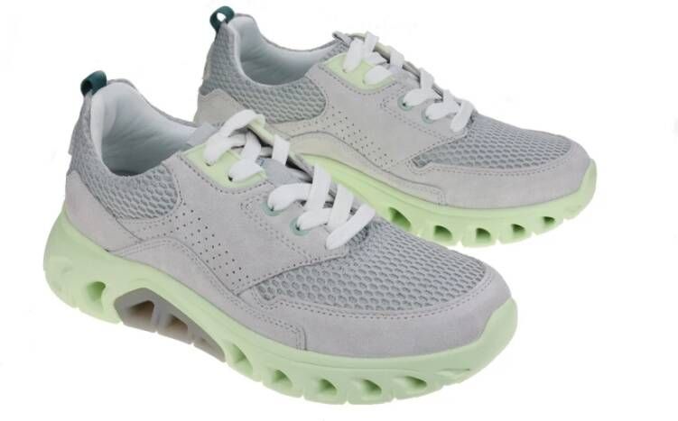 Gabor Flexibele Walking Sneaker Grijs Gray Dames