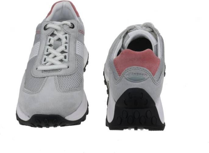 Gabor Flexibele Walking Sneaker met Rollingsoft Technologie Gray Dames