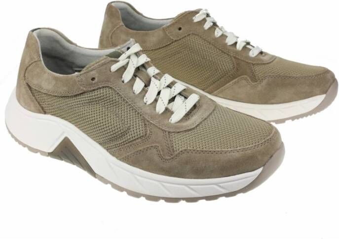 Gabor Flexibele wandelsneakers met Rollingsoft-technologie Brown Heren