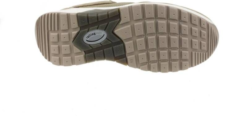 Gabor Flexibele wandelsneakers met Rollingsoft-technologie Brown Heren