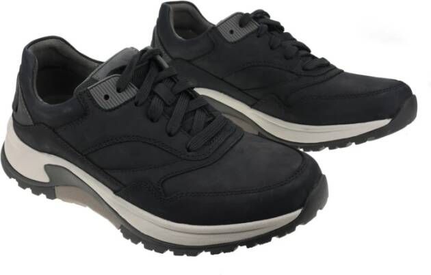 Gabor Flexibele Zwarte Wandelsneakers Black Heren