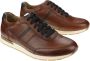 Gabor Gecertificeerd Leren Heren Sneakers Bruin Brown Heren - Thumbnail 3