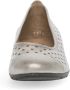 Gabor Gouden leren metallic balletflats Yellow Dames - Thumbnail 5