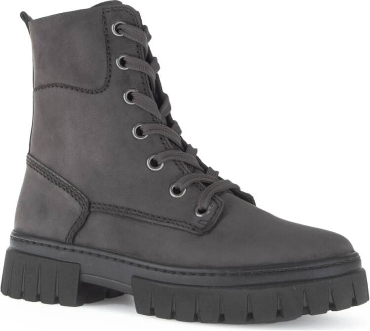 Gabor Grijze Casual Gesloten Booties Vrouwen Gray Dames