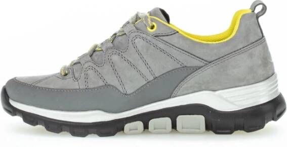 Gabor Grijze Suède Sneakers Gray Dames