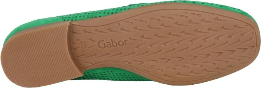 Gabor Groene Dames Loafer Green Dames