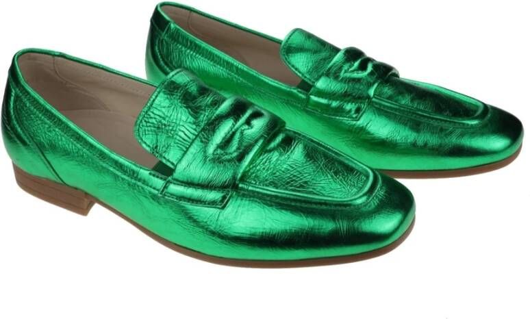 Gabor Groene Lakleren Mocassin Green Dames