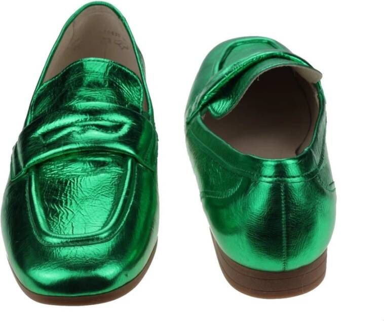 Gabor Groene Lakleren Mocassin Green Dames