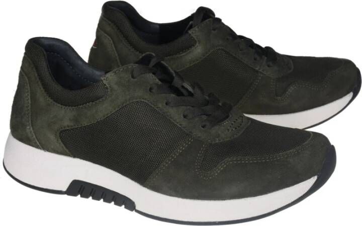 Gabor Groene Walking Sneaker Rollingsoft Green Dames