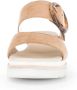 Gabor Dames sandaal met suède en riemgesp Beige Dames - Thumbnail 6