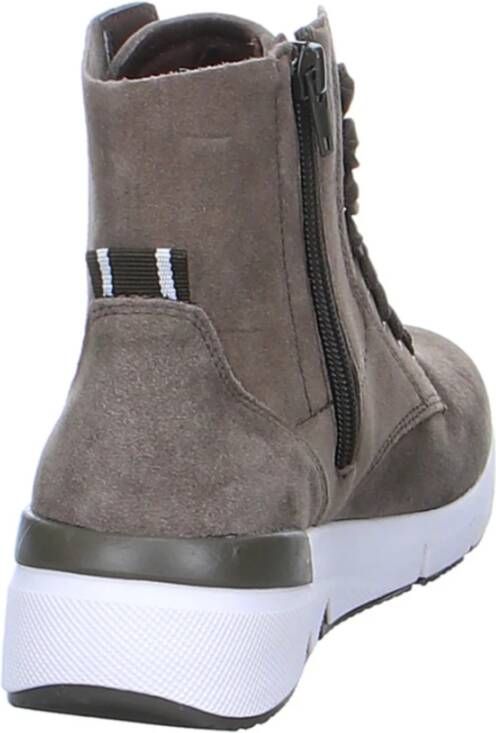 Gabor Khaki Casual Schoenen Brown Dames