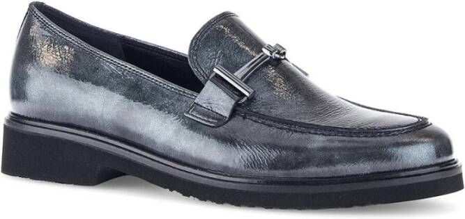 Gabor Klassieke Loafers Nuvola Lack Gray Dames