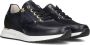 GABOR Lage Sneakers Dames 448 Maat: 37 Materiaal: Leer Kleur: Blauw - Thumbnail 4