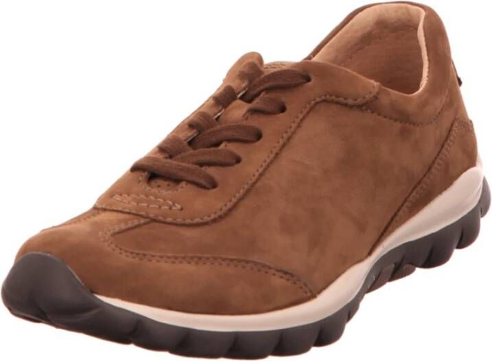 Gabor Lage Sneakers Bruin Brown Dames