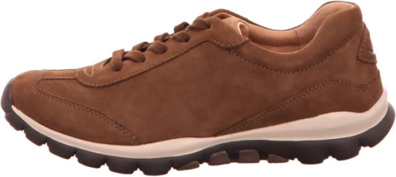 Gabor Lage Sneakers Bruin Brown Dames