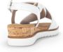 Gabor Witte Sandaal met Twist Detail White Dames - Thumbnail 8