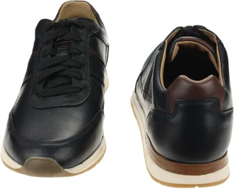 Gabor Leren Sneakers Zwart Black Heren