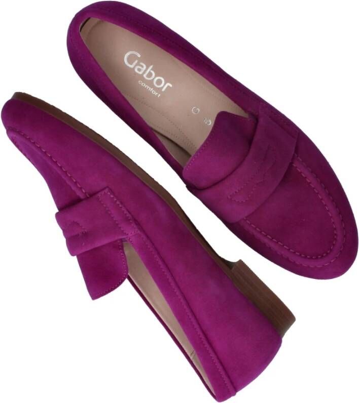 Gabor loafer Purple Dames