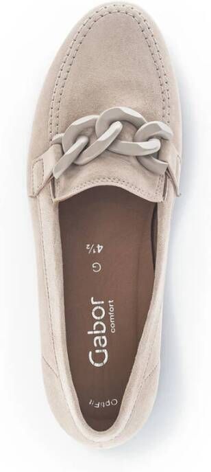 Gabor Loafers 42.415.33 Beige Dames