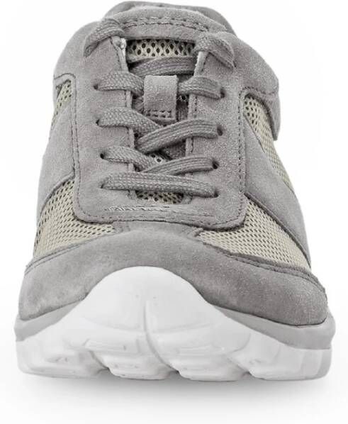 Gabor Metallic grijze textielmanden Gray Dames