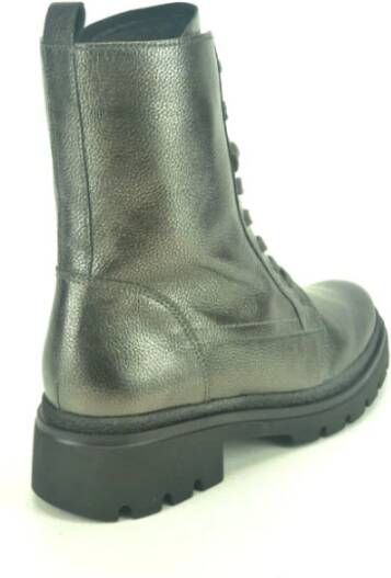 Gabor Metallic laars in grijs Gray Dames