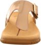 Gabor Metallic Slide Sandals Brown Dames - Thumbnail 3