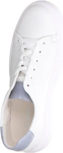 Gabor Mode Lage Sneaker Wit White Heren