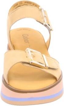 Gabor Neutrale Beige Sandalen Beige Dames