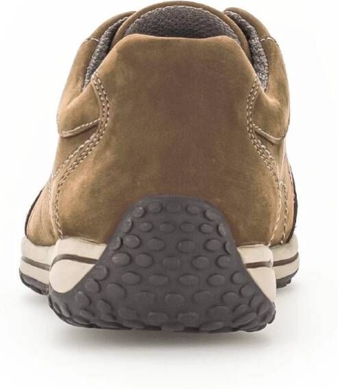 Gabor Nubuck Leren Casual Sport Basket Brown Dames