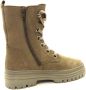 Gabor Nubuck Leren Veterschoenen Brown Dames - Thumbnail 3