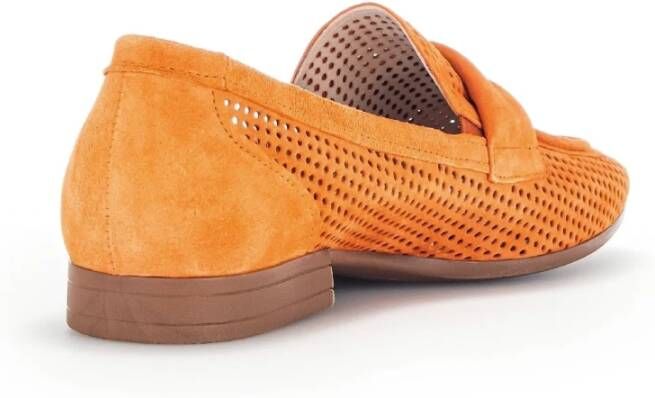 Gabor Oranje Dames Loafer Stijlvol Schoeisel Orange Dames