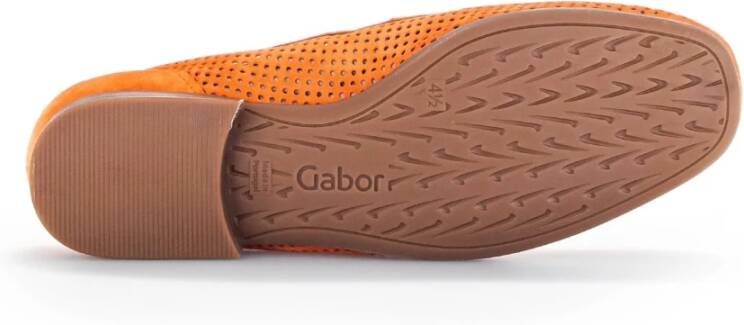 Gabor Oranje Dames Loafer Stijlvol Schoeisel Orange Dames