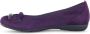 Gabor Paarse Leren Ballet Flats Purple Dames - Thumbnail 3