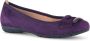 Gabor Paarse Leren Ballet Flats Purple Dames - Thumbnail 4